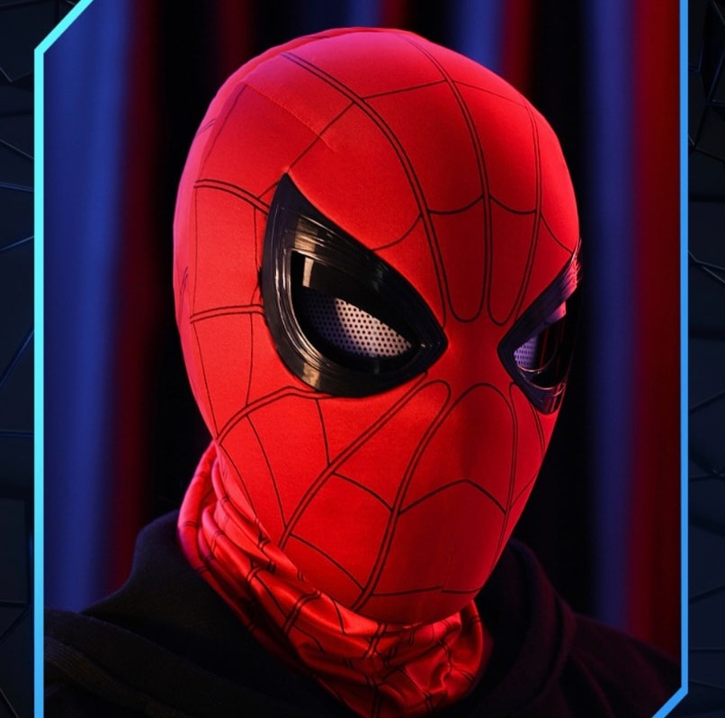 Spider-Man Electronic Moving Eyes Mask (Chin Control)